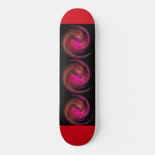 Skateboard VORTEX LÉGER, brun rose pourpre rouge noir