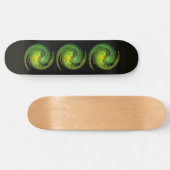 Skateboard VORTEX LÉGER, vert noir (Horz)