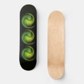 Skateboard VORTEX LÉGER, vert noir (Recto)