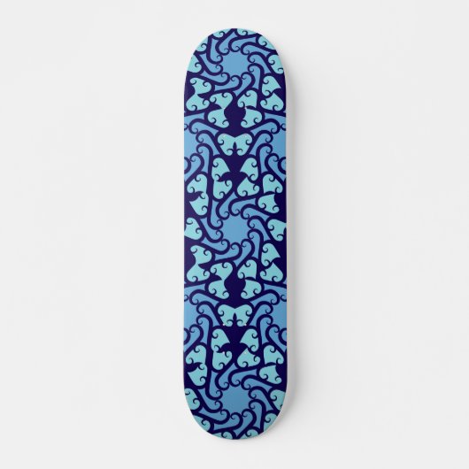 Skateboard Vórtice Azul (Devant)