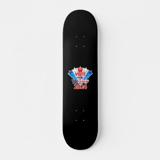 Skateboard Vote for Trump 2024 (Devant)