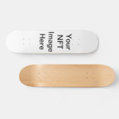 Skateboard Votre image NFT ici (Horz)