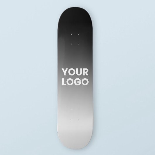 Skateboard Votre logo et le dégradé de couleur modifiable mod