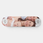 Skateboard Votre logo - Point - Fond BLANC (Horz)