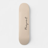 Skateboard Votre nom sur Custom Almond Modern Skate (Devant)
