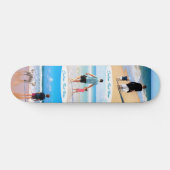 Skateboard Votre Patinage de collection de photos avec texte (Horz)