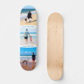 Skateboard Votre Patinage de collection de photos avec texte (Recto)