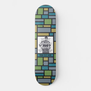 Skateboard VOTRE PHOTO en skateboards Motifs géométriques
