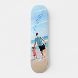 Skateboard Votre propre design personnalisé texte photo - me