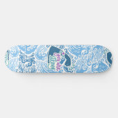 Skateboard Vous êtes un océan fort sur le thème (Horz)