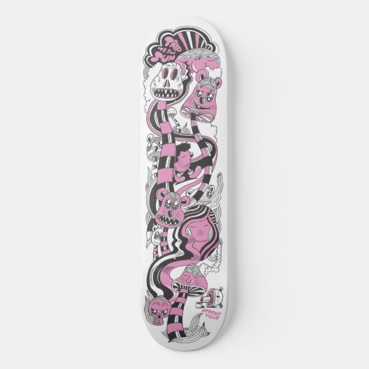 Skateboard Voyage au soleil (Recto)