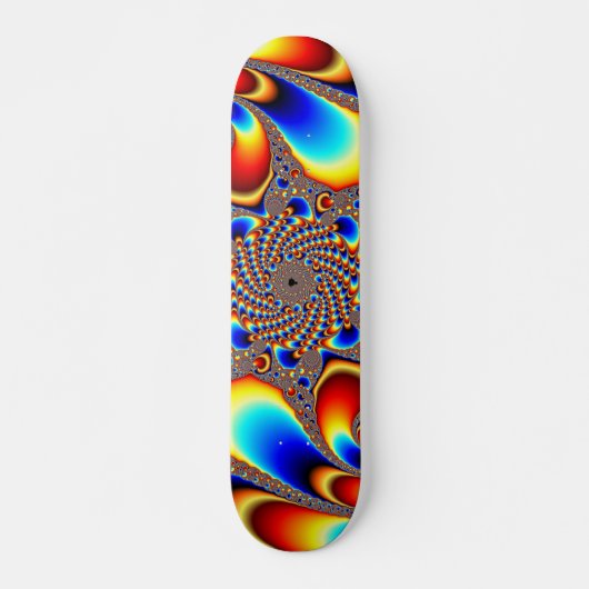 Skateboard Voyage spatial - Fractal (Devant)
