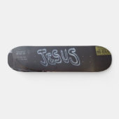 Skateboard Vrai panneau de patin de Jésus de graffiti de (Horz)