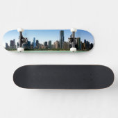 Skateboard Vue d'horizon de Chicago par le lac Michigan (Horz)