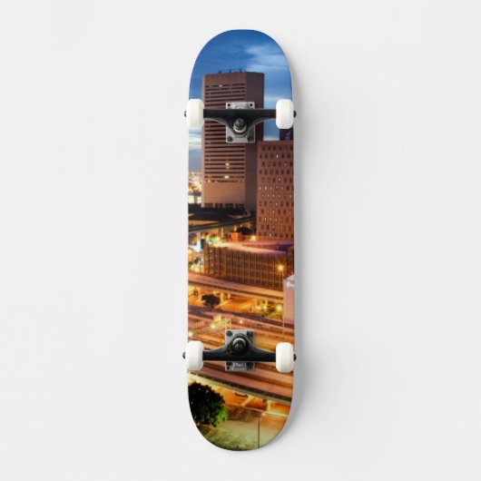 Skateboard Vue du centre de ville (Recto)