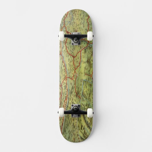Skateboard Vue Grandes Plaines de Birdseyes (Recto)