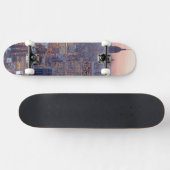 Skateboard Vue large de Manhattan au coucher du soleil (Horz)