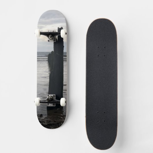 Skateboard Vue mer (Recto)