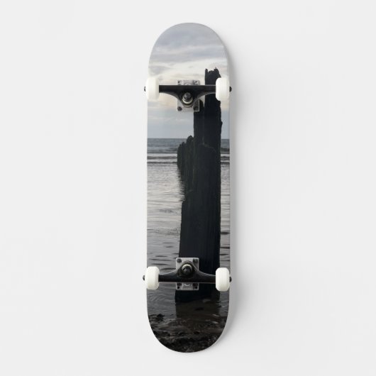 Skateboard Vue mer (Recto)