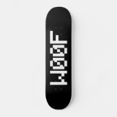Skateboard W00F [Sons animaux de léopards] (Recto)