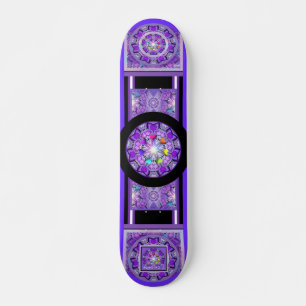 Skateboard W2 pourpre