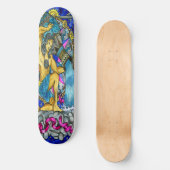 skateboard  water Aquarius astrologie (Voorkant)