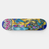 skateboard  water Aquarius astrologie (Horizontaal)