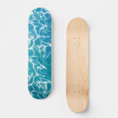 Skateboard Water bleu (Recto)