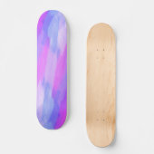 Skateboard Watercolor Abstract Texture in Pastel Colors (Recto)