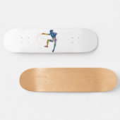 Skateboard watercolor fencing (Horz)