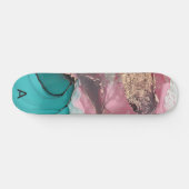 Skateboard Watercolor Marble (Horz)