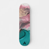 Skateboard Watercolor Marble (Devant)