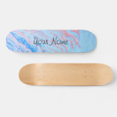 Skateboard Watercolor Marble (Horz)