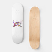 Skateboard watercolor skater (Recto)