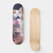 Skateboard Waterfall cat (Recto)
