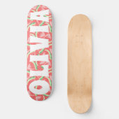 Skateboard watermelon de la vibe d'été sur mesure (Recto)