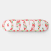 Skateboard watermelon de la vibe d'été sur mesure (Horz)