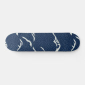 Skateboard Waves bleu abstract (Horz)