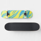 Skateboard Waves Skateboard (Horz)
