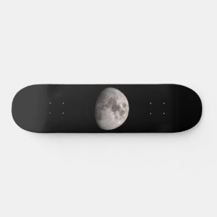 Skateboard Waxing gibbous moon phase NASA images