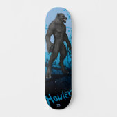 Skateboard Werewolf sur la marque Blue Dd (Recto)
