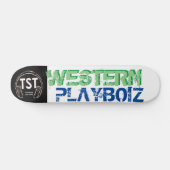 SKATEBOARD WESTERN PLAYBOIZ / JMT SKATERBOARDS / IPIX (Horz)