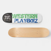 SKATEBOARD WESTERN PLAYBOIZ / JMT SKATERBOARDS / IPIX (Horz)