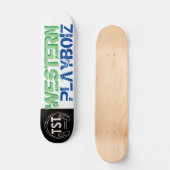 SKATEBOARD WESTERN PLAYBOIZ / JMT SKATERBOARDS / IPIX (Recto)