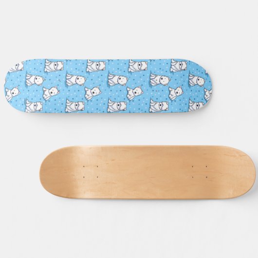 Skateboard Westies KiniArt (Horz)