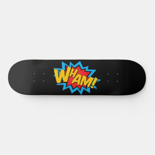 Skateboard - Wham ! Black (Horz)