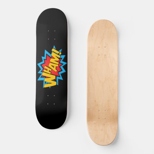 Skateboard - Wham ! Black (Recto)