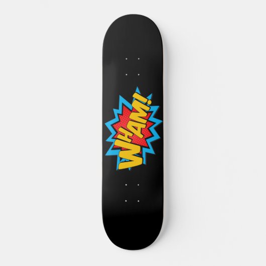 Skateboard - Wham ! Black (Recto)