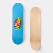 Skateboard - Wham ! Bleu ciel (Recto)