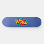 Skateboard - Wham! Bleu moyen (Horz)